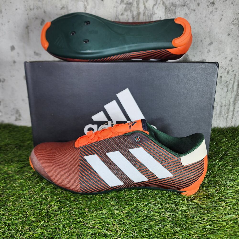 MSRP $140 Adidas The Road Cycling Shoes Orange Men’s Size 13 GY6810 - Picture 2 of 4